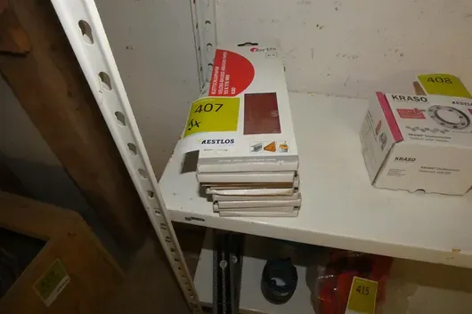 9x Fortis - Klettschleifpapier