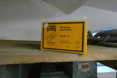 Box of claw nails