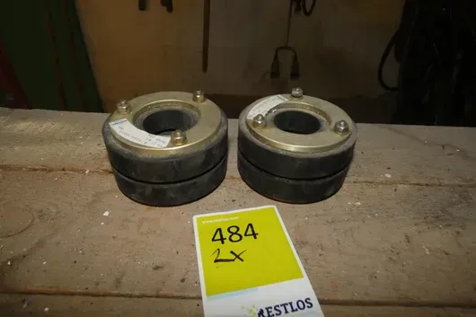 2x Sealing insert for pipe penetrations