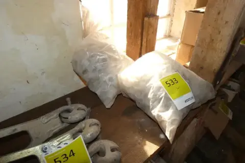 2 sacks of plastic rings