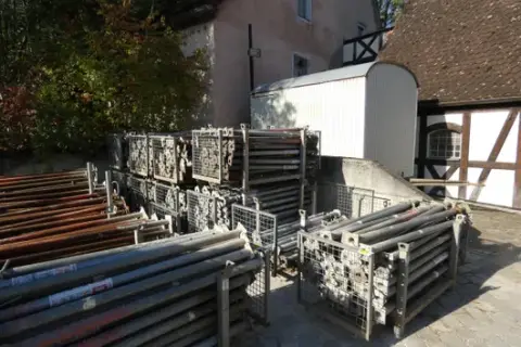 Lot of construction props