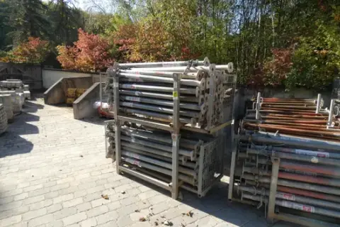 Lot of construction props