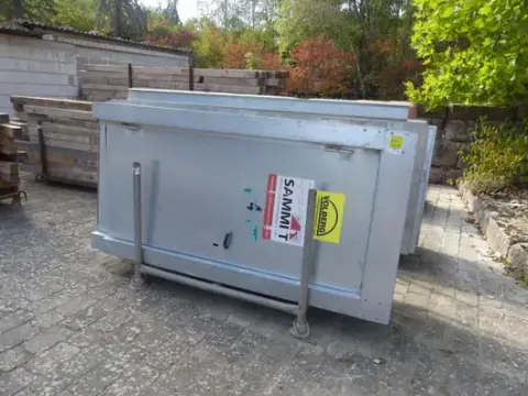 Lot of construction site doors