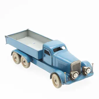 Blikken vrachtwagen, Duitsland, jaren 1940-1950, waarschijnlijk Distler of Tippco.