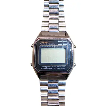 Pulsar Alarm Chronograph digitaal horloge, model Y789-5030, serienummer 260638