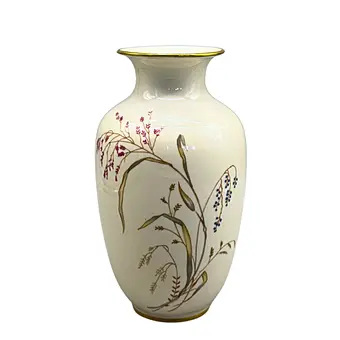 ESCHENBACH. Porcelánová váza s květinovou dekorací.