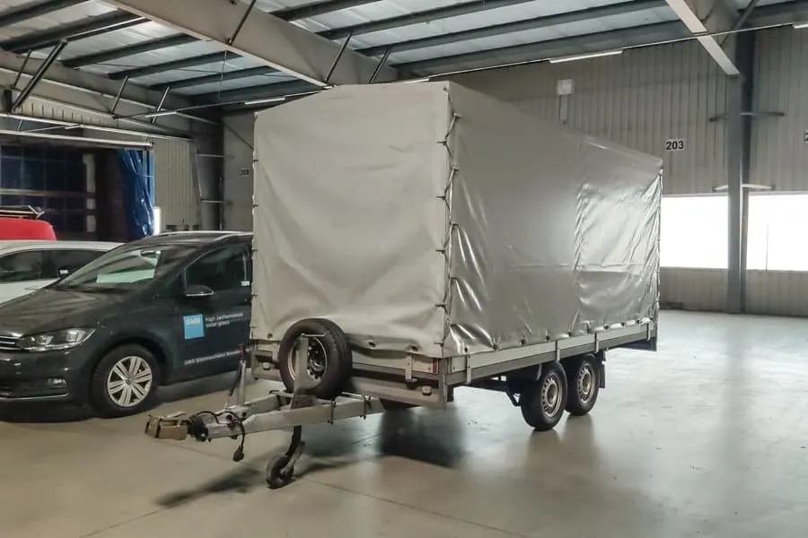 Tandem low loader trailer ANSSEMS PSX 2000-4