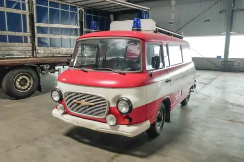 Fire engine BARKAS B1000, not roadworthy