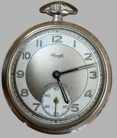 Mechanické HAU "Kienzle", strojek běží, chybí sklíčko, D-4,5 cm