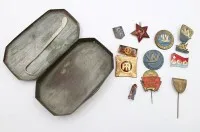 Petite collection de pins historiques, médailles et insignes, URSS et RDA