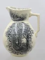 Umývací džbán, pravděpodobně Anglie, starší, cca v. 25 cm