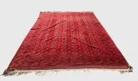 Antique Afghan Bokhara Bashiri rug, 215x322 cm, well preserved