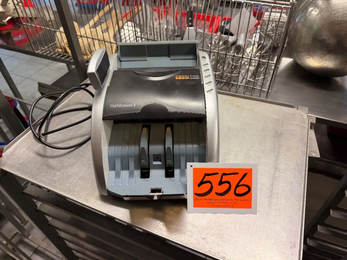 Biljettentelmachine (Ratiotec, Rapidcount E)