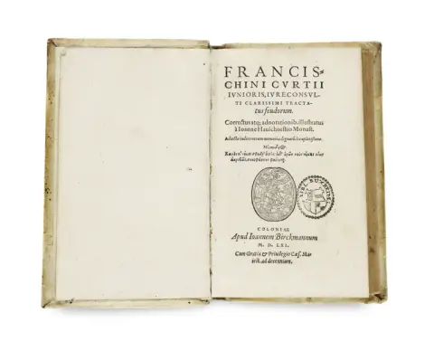 Franciscus der Jüngere Curtius – Tractatus feudorum