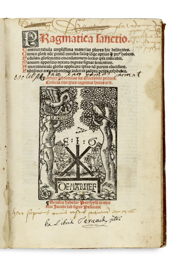 Koning van Frankrijk Karel VII – Pragmatica Sanctio