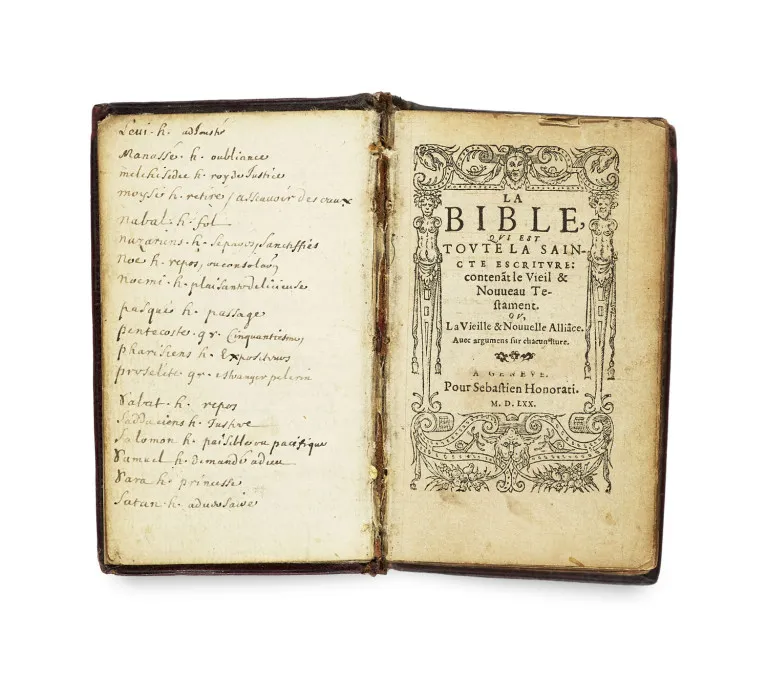 La Bible qui est Toute la Saincte Escriture
