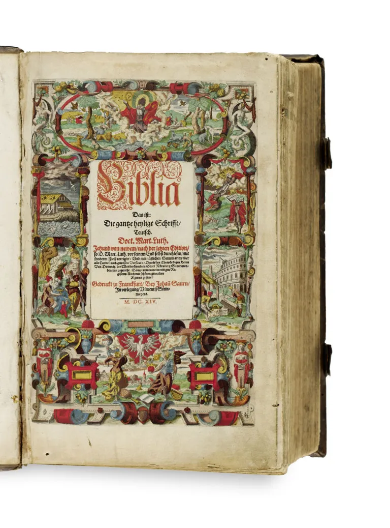Biblia, Das ist: Die gantze heylige Schrifft Teutsch