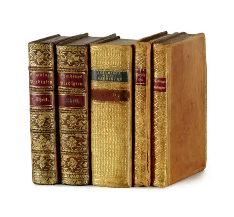Johann Joachim Spalding et autres – Collection de 68 sermons occasionnels et autres, écrits édifiants et essais théologiques