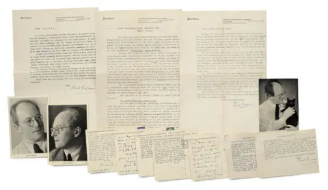Paul Eipper – Collection de 2 lettres dactylographiées
