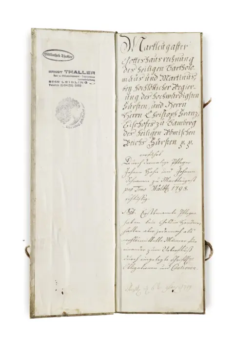 Compte de l'église de Markleugast