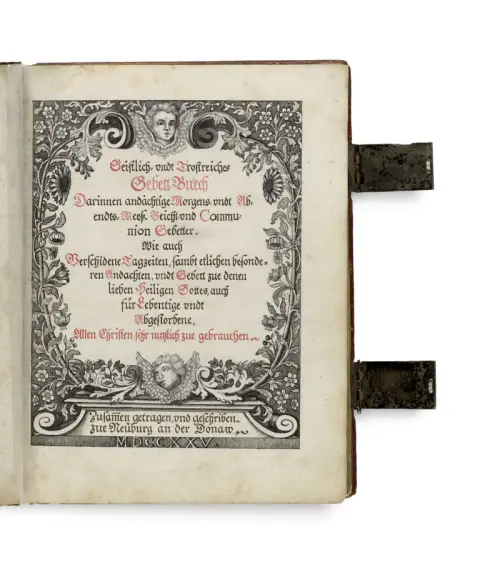 Livre de prières spirituel et réconfortant contenant des messes matinales et du soir dévotes, prières de confession et de communion