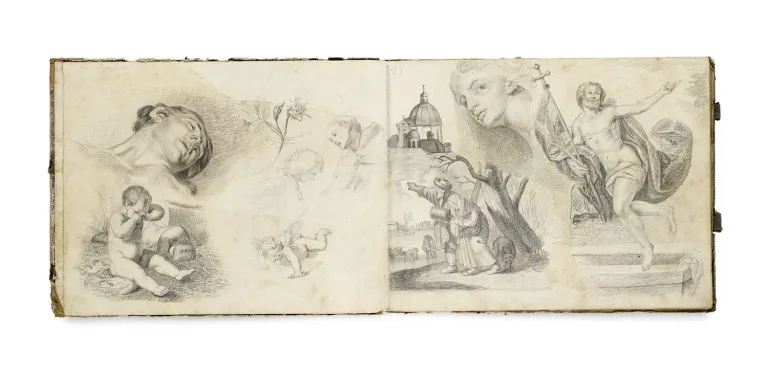 Johann Baptist Wengler – carnet de croquis