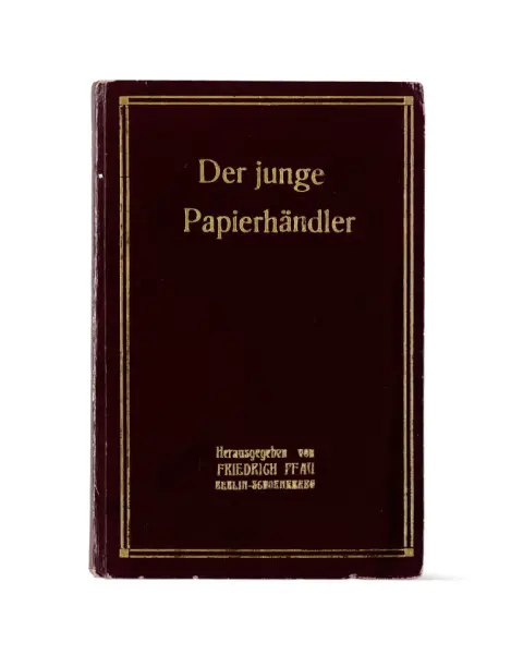 Friedrich Pfau – Le jeune marchand de papier