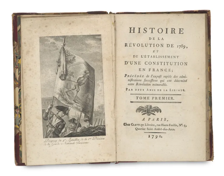 (F.-M.-P. Keverseau) – Histoire de la Révolution de 1789, et de l'établissment d'une Constitution en France ... Par deux amis de la liberté