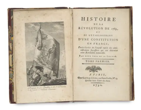 (F.-M.-P. Keverseau) – Histoire de la Révolution de 1789, et de l'établissement d'une Constitution en France ... Par deux amis de la liberté
