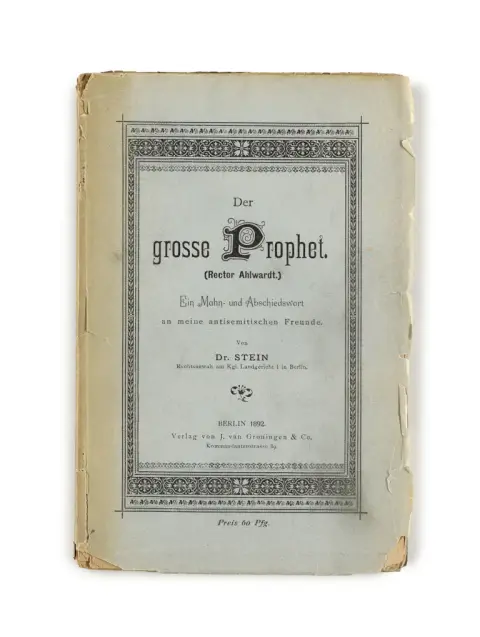 A Stein – Der grosse Prophet