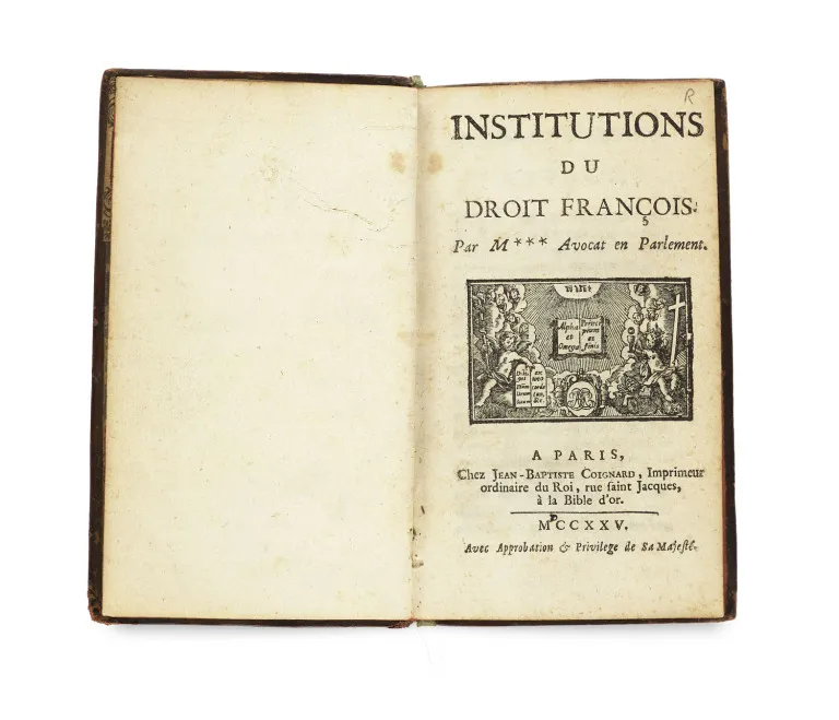 Jean Duval – Institutions du droit françois
