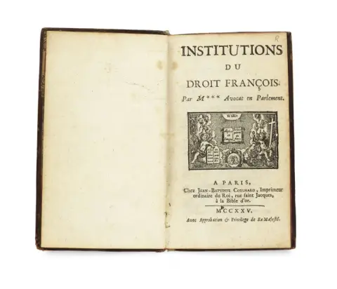 Jean Duval – Institutions du droit françois