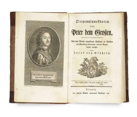 Jacob von Stählin – Anecdotes originales sur Pierre le Grand