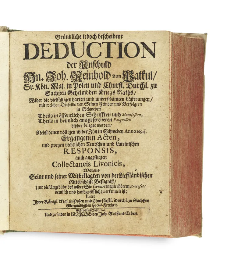 Christian Thomasius – Déduction approfondie mais modeste de l'innocence de M. Joh