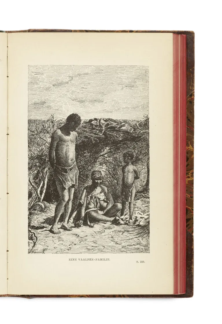 G. A Farini – À travers le désert du Kalahari