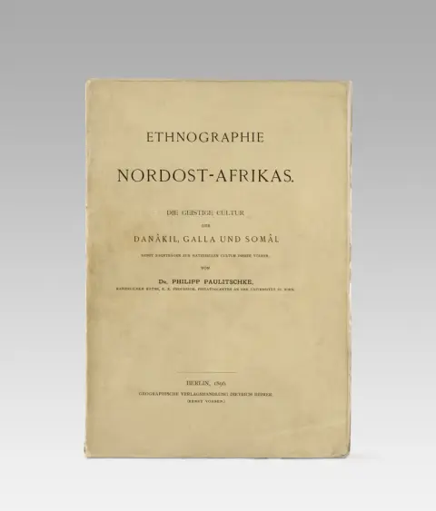 Philipp Paulitschke – Ethnographie de l'Afrique du Nord-Est