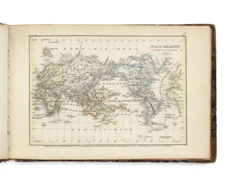 Atlas à usage manuel pour la description complète de la Terre