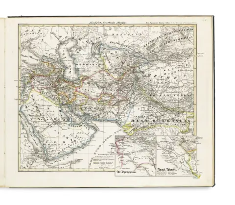 Karl von Spruner – Atlas historique et géographique en 3 parties