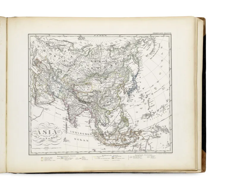 Adolf Stieler – Handatlas van alle delen van de aarde en van het heelal