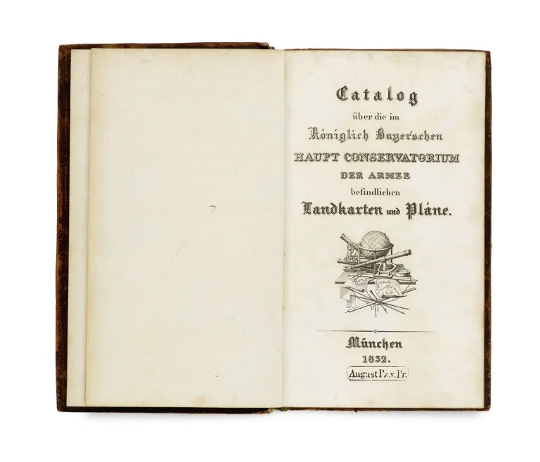 Catalogus van de kaarten en plattegronden aanwezig in het Koninklijk Beiers Hoofdconservatorium van het Leger
