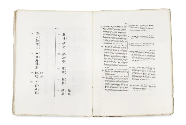 August Pfizmaier – Dictionnaire de la langue japonaise