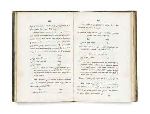 Johann August Vullers – Institutiones linguae Persicae cum Sanscrita et Zendica lingua comparate