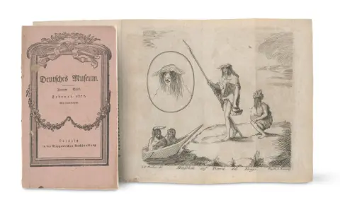 Georg Christoph Lichtenberg – Lettre de Lichtenberg (imprimée), datée Göttingen, 06