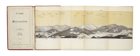 Franz X. Fiala – Panorama depuis les ruines du château de Weissenstein près de Regen