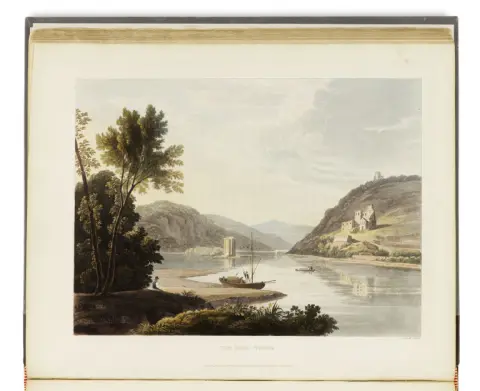 (Johann Isaak von) Gerning – A picturesque tour along the Rhine from Mentz to Cologne: with illustrations of the scenes of remarkable events