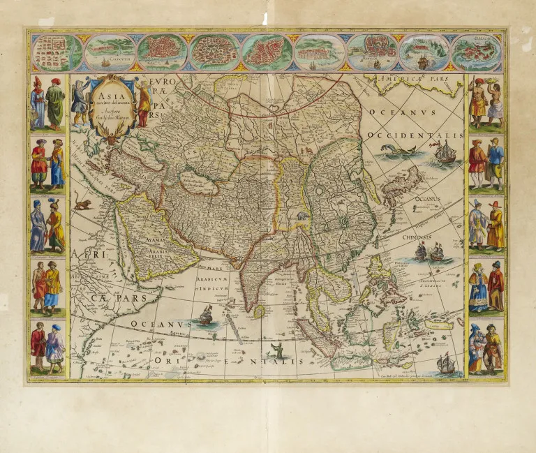 Willem Janszoon Blaeu – Asia Noviter Delineata