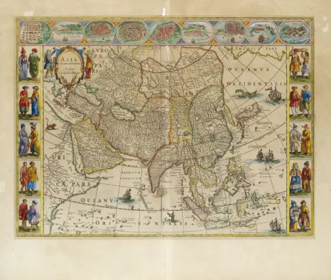 Willem Janszoon Blaeu – Asia Noviter Delineata