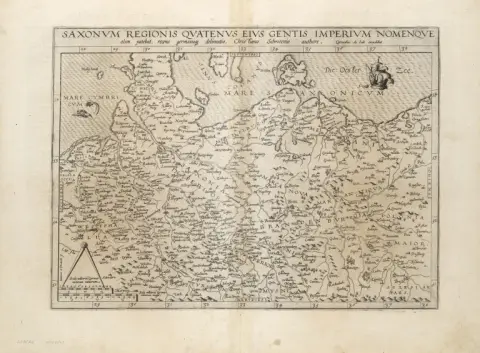 Région des Saxons dans la mesure où l'empire et le nom de ce peuple
