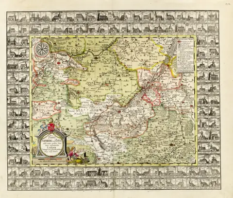 Joh. Georg Schreiber – Le diocèse de Naumburg et Zeitz ainsi qu'une grande partie des pays limitrophes