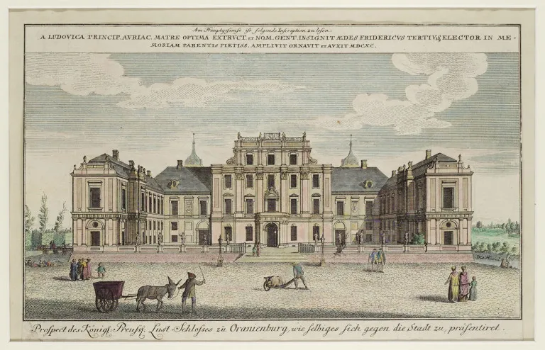 Johann David Schleuen – Prospect des Königl